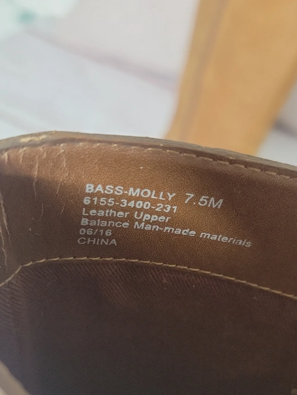 BASS Tall Tan Leather Women's Boots with Fringe NWOT Size 7.5
